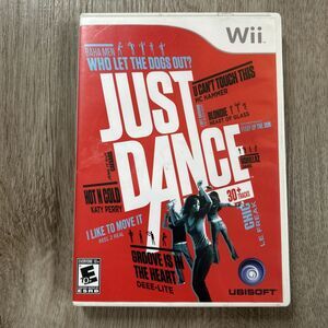 Just Dance Nintendo Wii 2009 Dancing Video Game CIB Complete Tested Works